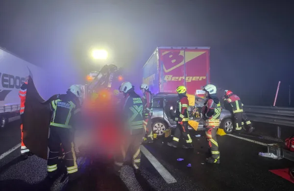 Med Nanosom in Senožečami je prišlo do hude prometne nesreče