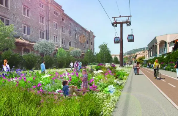 Žičnica samo skozi Staro pristani&scaron;če?