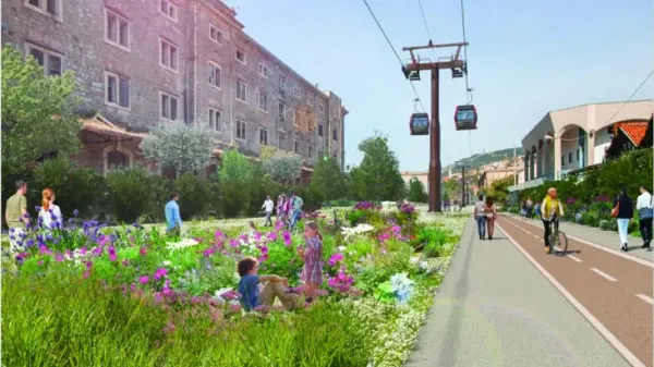 Žičnica samo skozi Staro pristani&scaron;če?