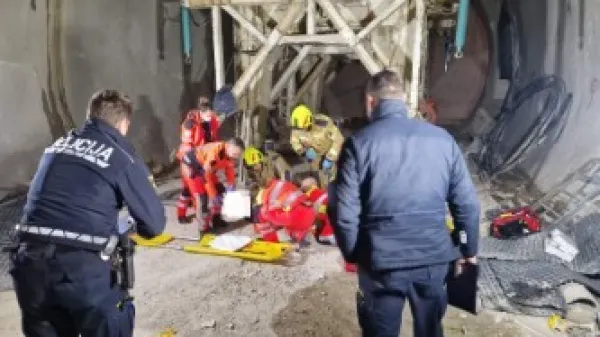 Huda nesreča v predoru na gradbi&scaron;ču drugega tira