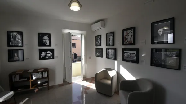 November 26, 2025, Rome, Rome, Italy: Pier Paolo Pasolini's first home. Immediately after moving from Casarsa to Rome, the writer lived with his mother at Via Giovanni Tagliere 3, in the Ponte Mammolo neighborhood, from 1951 to 1954. Here he wrote his first novel, ''Ragazzi di Vita.'' November 26, 2025, Rome.,Image: 1054724454, License: Rights-managed, Restrictions: * Italy Rights Out *, Model Release: no, Credit line: Mimmo Frassineti/Agf/Zuma Press/Profimedia