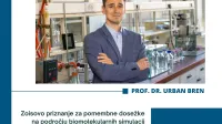 Prof. dr. Urban Bren, prejemnik Zoisovega priznanja in izjemen raziskovalec