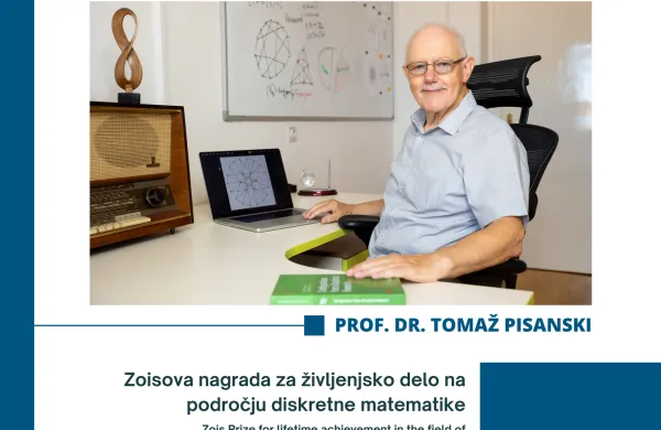 Prof. dr. Tomaž Pisanski, UP FAMNIT, UP IAM, IMFM
