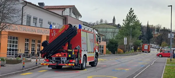 Vipava uhajanje plina gasilci