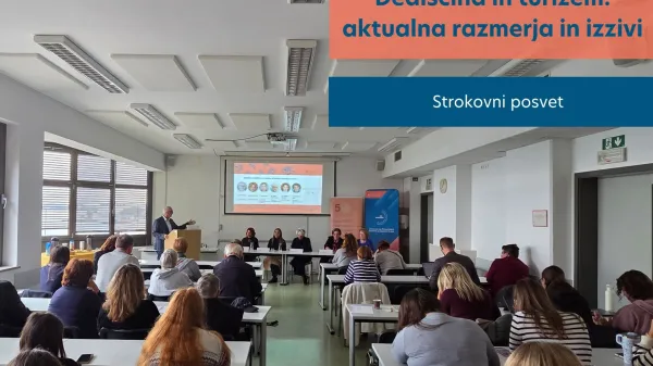 Strokovni posvet o aktualnih razmerjih, priložnostih in izzivih na področju medsektorskega povezovanja 