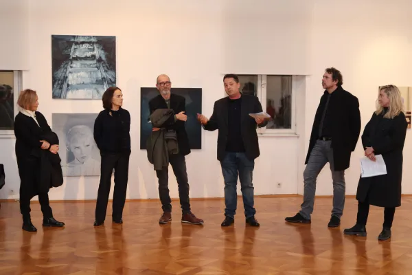 Spekula od L-D_ Mojca Smerdu, Zora Stančič, Andrej Savski, prof.dr Tilen Žbona, prof. dr. Tomaž Gru&scaron;ovnik, Mara Ambrožič Verderber Loža Ta veseli dan kulture