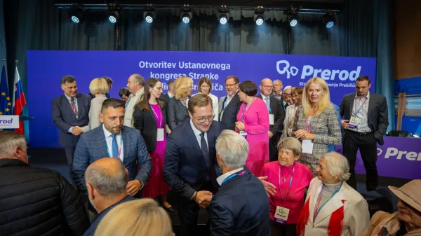 Kocevje, Sportna dvorana Kocevje.Ustanovni kongres Stranke Vladimirja Prebiliča, Prerod