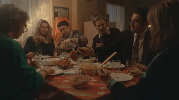 Ljubljana.Prizor iz filma Belo se pere na devetdeset.Foto: Luka Matijevec