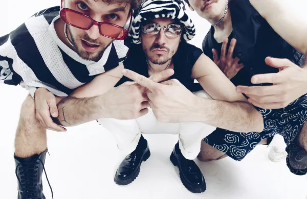 Pantaloons so (z leve): Luka Belič, David Nik Lipovac in Aljaž Markežič