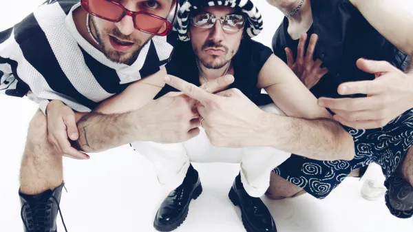 Pantaloons so (z leve): Luka Belič, David Nik Lipovac in Aljaž Markežič