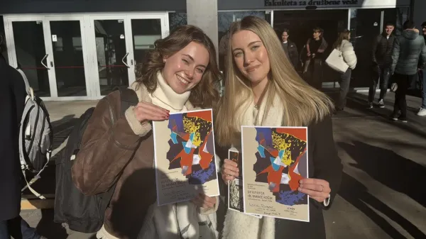 Vita Zadnik in Larisa Dugar