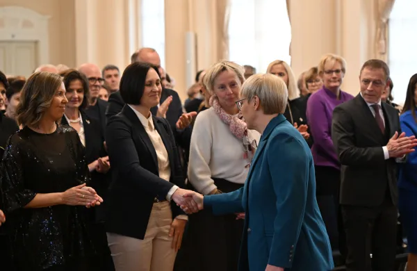 Slovenija, Ljubljana, 10.12.2025, 10. december 2025 Nata?a Pirc Musar je ob svetovnem dnevu ?lovekovih pravic podelila tretje priznanje predsednice republike za delo na podro?ju ?lovekovih pravic. Foto:?iga ?ivulovi? jr./F.A.BOBO