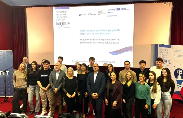 Znani so najpogumnej&scaron;i podjetni&scaron;ki projekti Izole 2025