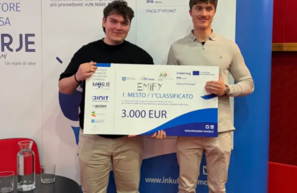 Zmagovalca, Lenart Tu&scaron;ar in Nejc Pisk