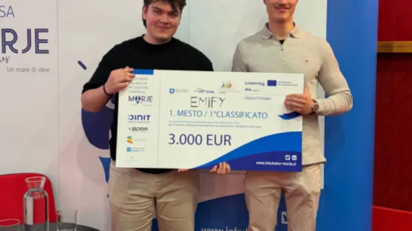 Zmagovalca, Lenart Tu&scaron;ar in Nejc Pisk