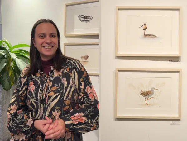 Avtorica razstave Manja Ti&scaron;ler 