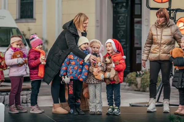 Program odprtja so pomagali sooblikovati tudi Medvedki Sladkosnedki.