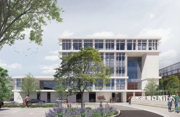 Trije bi gradili nov zdravstveni center med parkirno hi&scaron;o Sonce in poslovnim objektom Barka