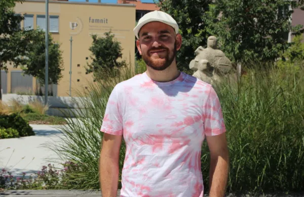 Dr. Blas Fern&aacute;ndez. mladi raziskovalec na UP FAMNIT