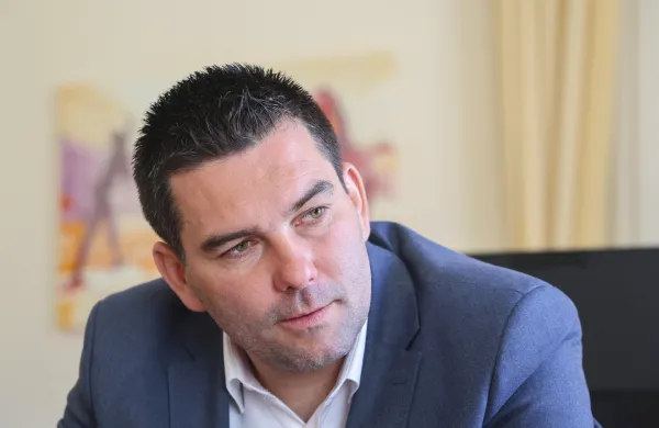 Piran, 28.03.2023Obcina Piran, Andrej Korenika, župan