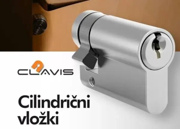 Cilindrični vložki Clavis