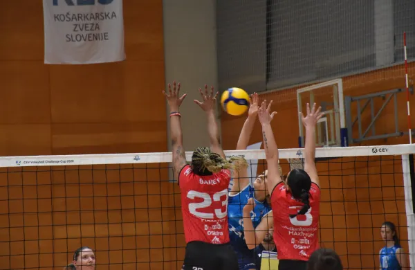 Odbojka Gen i volley napad Žana Godec proti SIP