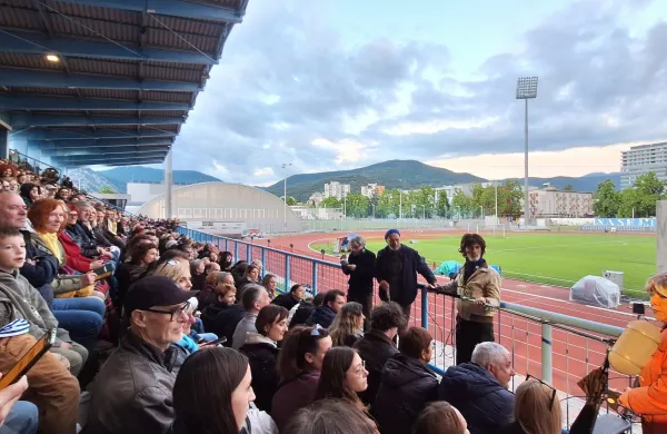 1976 Tomi Janežič Dodekalogija 1972-1983 Stadion Nova Gorica SNG Nova Gorica EPK Avropska prestolnica kulture GO! 2025