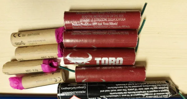 pirotehnika, petarde