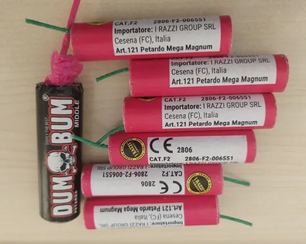 pirotehnika, petarde