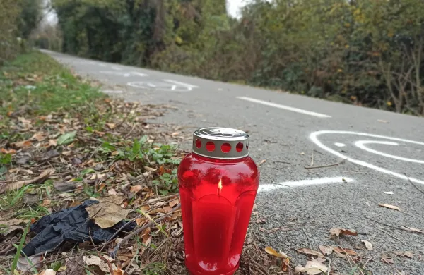 Prometna nesreča, Parenzana, Parencana, Bivje, motorist, smrtna nesreča, smrt