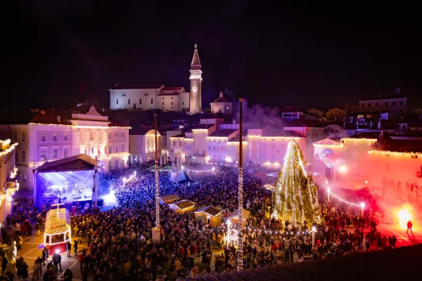 silvestrovanje ognjemet portorož piran