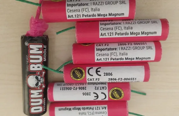 pirotehnika, petarde