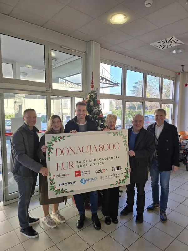 Praznične donacije otrokom in upokojencem v Kanalu in Novi Gorici