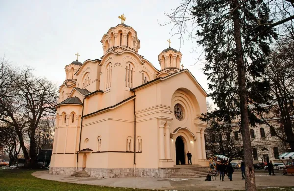 Ljubljana, pravoslavna cerkev.Pravoslavna cerkev v Ljubljani.Arhiv STA.------Rekagnweb