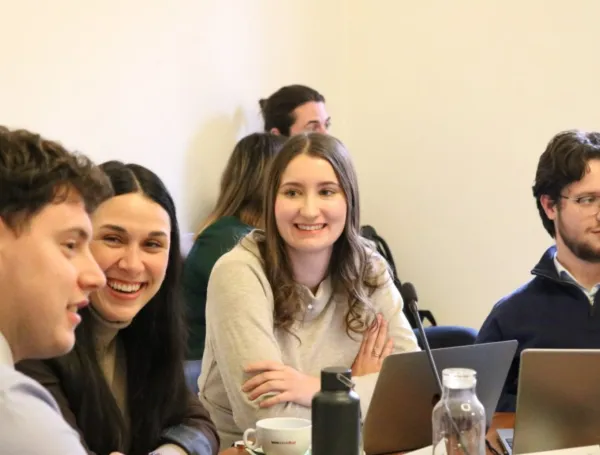 Prej&scaron;nja predsednica &Scaron;tudentskega sveta Univerze na Primorskem, Lana Erjavec 