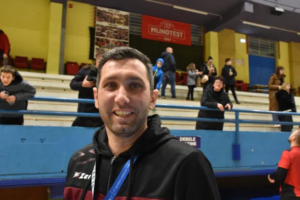 Asmir Ba&scaron;ič, trener Avtocenter Crono Ajdov&scaron;čina