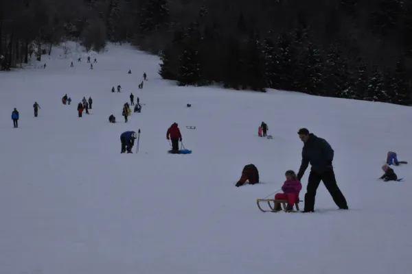 Ski Bor sankali&scaron;če Črni Vrh nad Idrijo