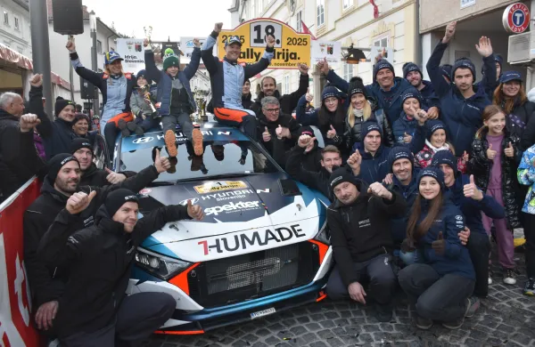 Alpacem rally show v kamnolomu in simulatorju