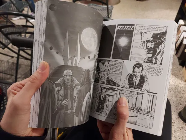 predstavitev strip Nathan Never Nova Gorica