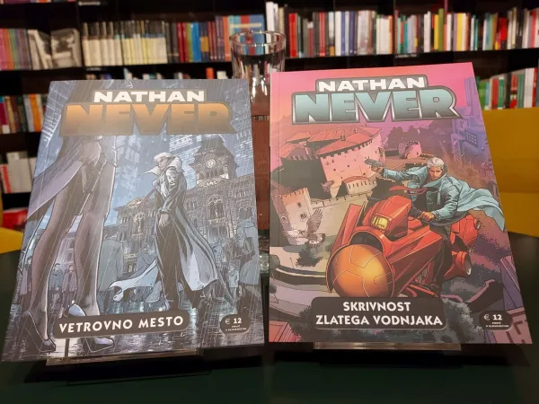 predstavitev strip Nathan Never Nova Gorica