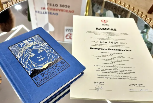 Dragotin Kette Poezije Kettejevo Leto faksimile Birografika Bori 