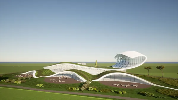 paviljon Expo Vipavska dolina vizualizacija