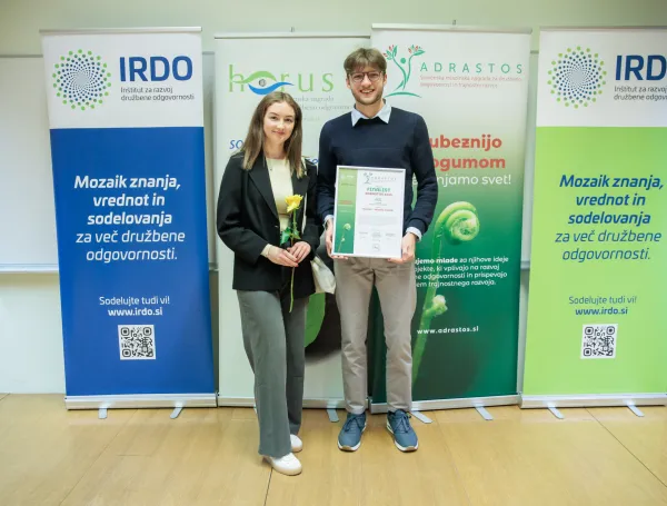 Zoja Potočnik in Sebastian Fischer