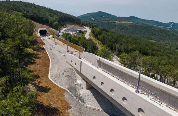 odsek Črni Kal-Koper, drugi tir 2tdk