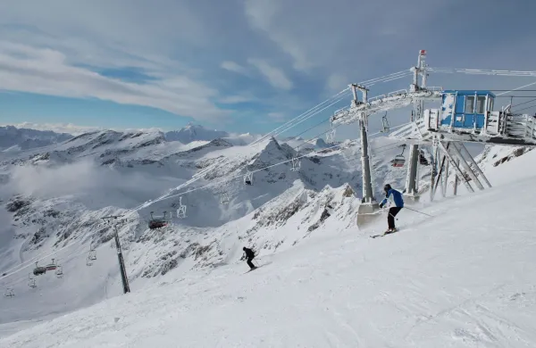 smučanje november Molltal ledenik Avstrija