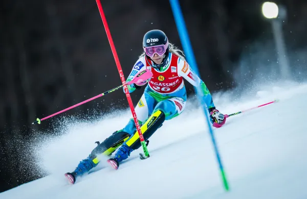 Slovenska smucarka Ana Bucik Jogan.