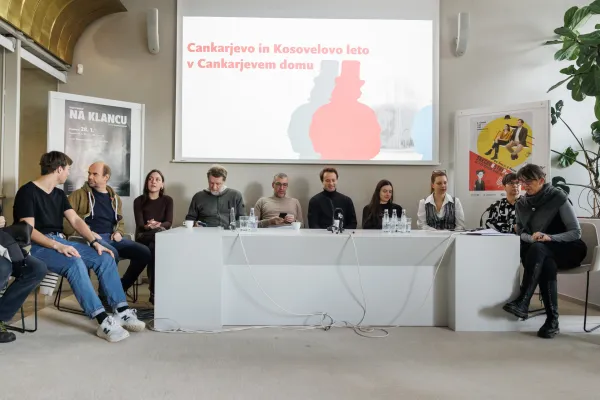 V Cankarjevem domu so predstavili dogodke, ki jih prirejajo v sklopu Cankarjevega in Kosovelovega leta. 