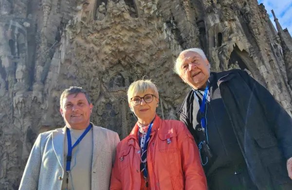 Slovenska beseda je odmevala tudi v baziliki Sagrade Familie