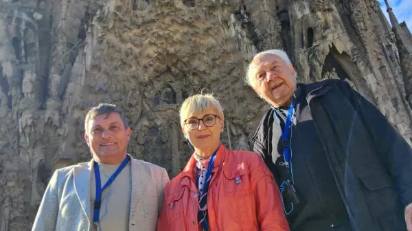 Slovenska beseda je odmevala tudi v baziliki Sagrade Familie