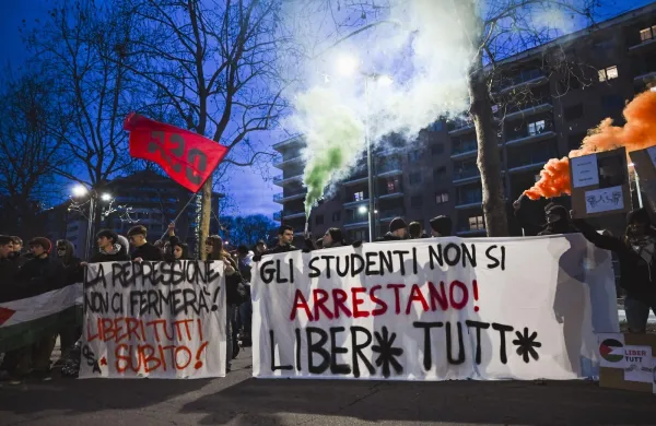 V Torinu je bilo v soboto divje.